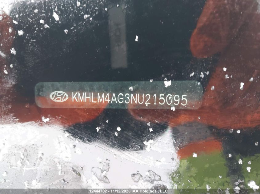 2022 Hyundai Elantra VIN: KMHLM4AG3NU215095 Lot: 12444702