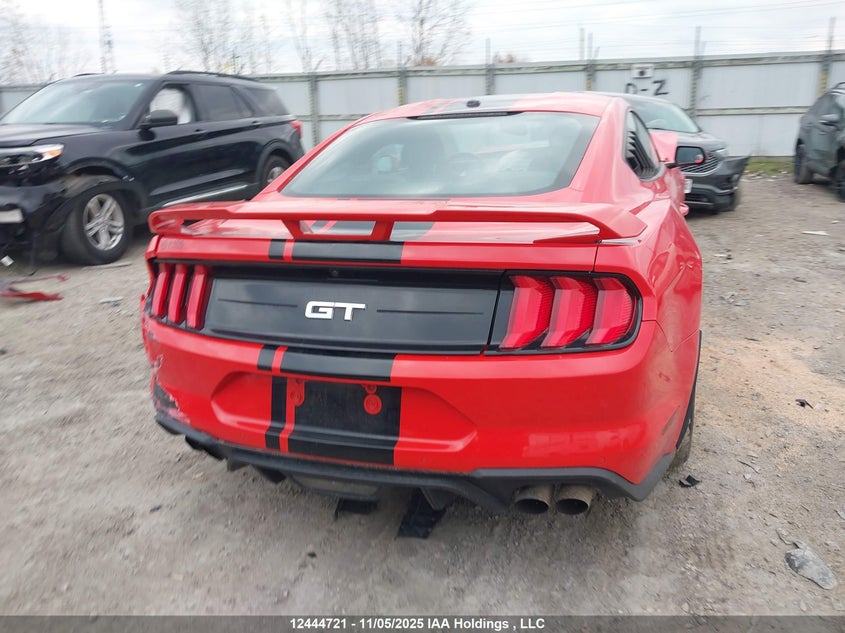 2019 Ford Mustang Gt Premium VIN: 1FA6P8CF1K5160016 Lot: 12444721