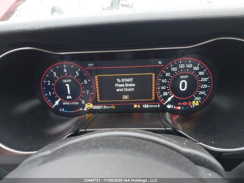 2019 Ford Mustang Gt Premium VIN: 1FA6P8CF1K5160016 Lot: 12444721