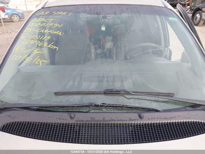 2005 Dodge Caravan Se VIN: 1D4GP25R65B401113 Lot: 12444734