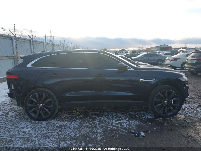 2020 Jaguar F-Pace 30T Portfolio VIN: SADCN2GX2LA643773 Lot: 12444735