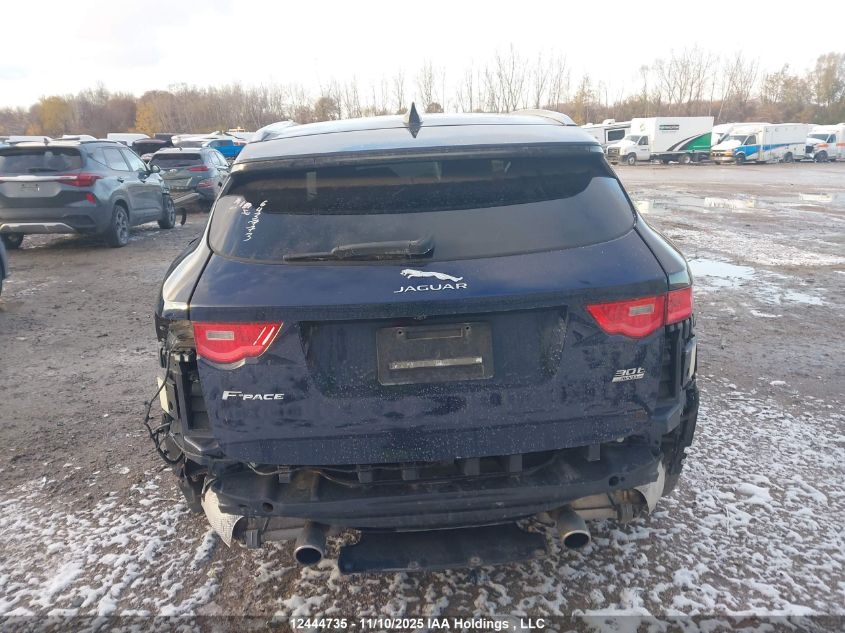 2020 Jaguar F-Pace 30T Portfolio VIN: SADCN2GX2LA643773 Lot: 12444735