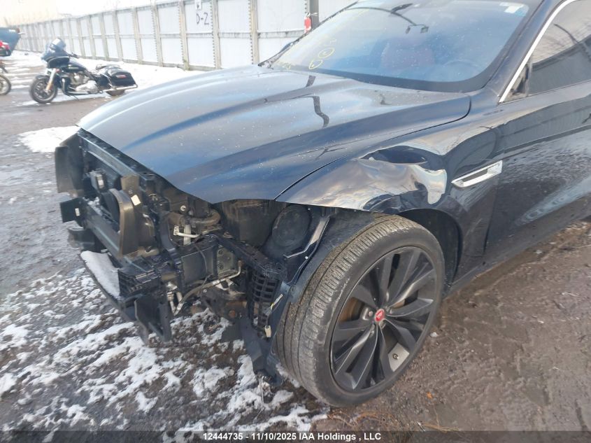 2020 Jaguar F-Pace 30T Portfolio VIN: SADCN2GX2LA643773 Lot: 12444735