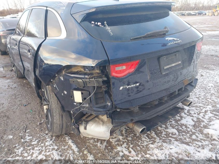 2020 Jaguar F-Pace 30T Portfolio VIN: SADCN2GX2LA643773 Lot: 12444735