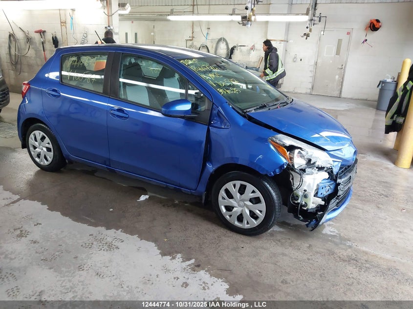 VNKKTUD38KA100587 2019 Toyota Yaris auction photo 1