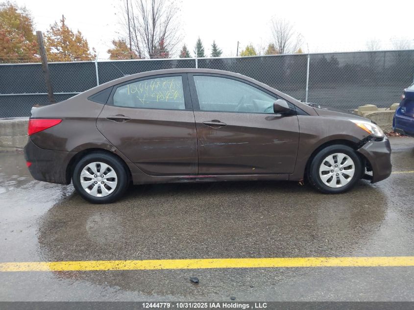 2016 Hyundai Accent Se VIN: KMHCT4AE2GU984546 Lot: 12444779