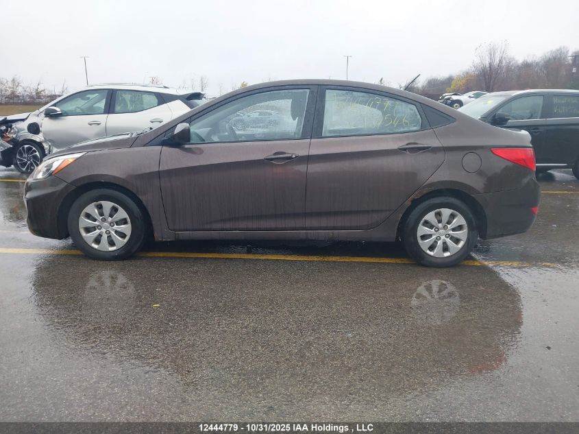 2016 Hyundai Accent Se VIN: KMHCT4AE2GU984546 Lot: 12444779
