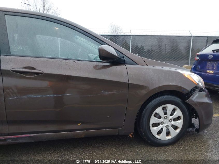 2016 Hyundai Accent Se VIN: KMHCT4AE2GU984546 Lot: 12444779