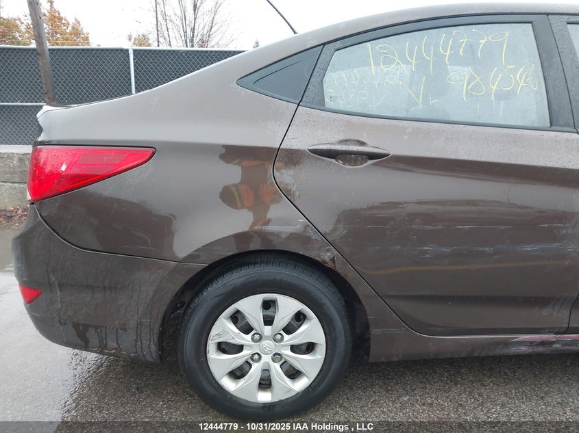 2016 Hyundai Accent Se VIN: KMHCT4AE2GU984546 Lot: 12444779