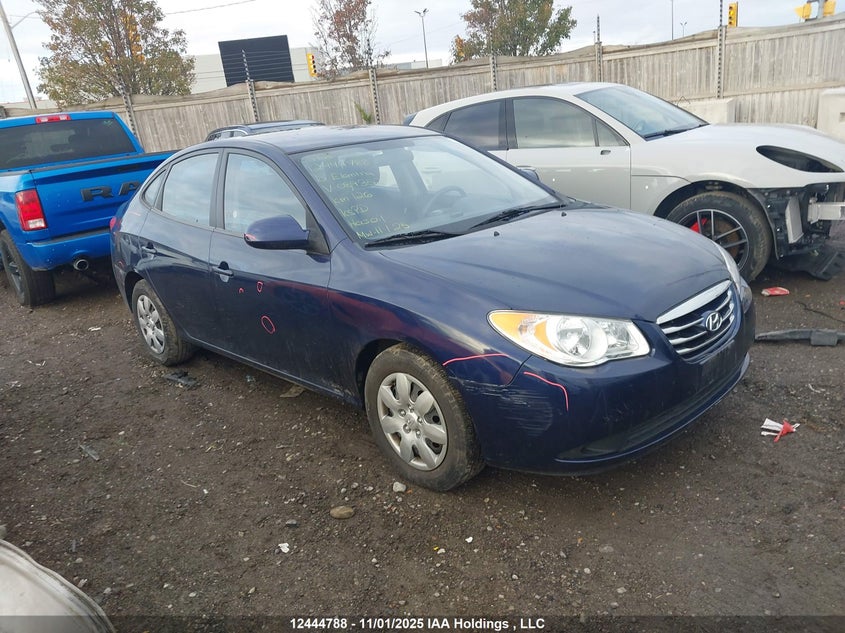 KMHDU4BD8AU089352 2010 Hyundai Elantra Blue/Gls/Se auction photo 1