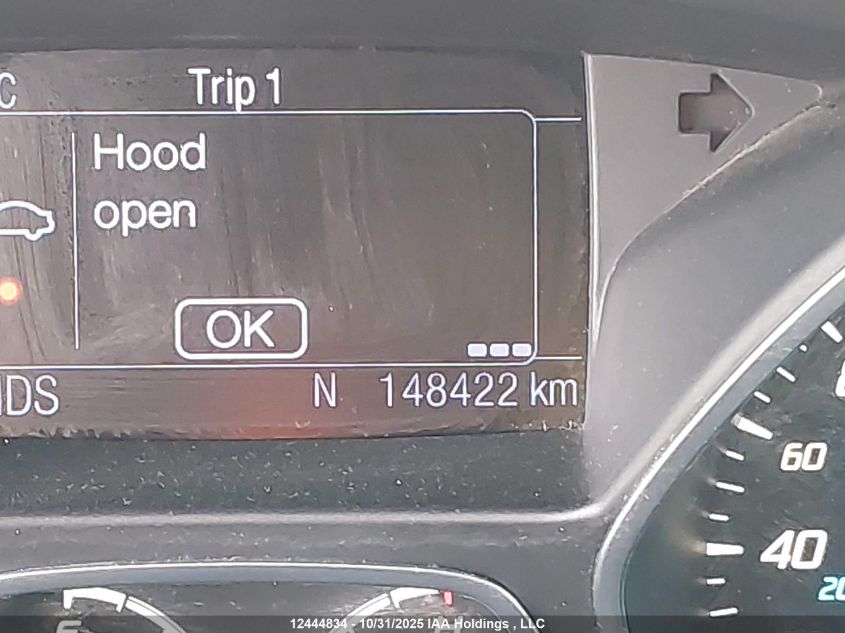 2013 Ford Escape Sel VIN: 1FMCU9H97DUA69268 Lot: 12444834