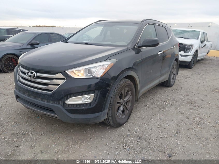 5XYZUDLA3FG279972 2015 HYUNDAI SANTA FE photo no. 2
