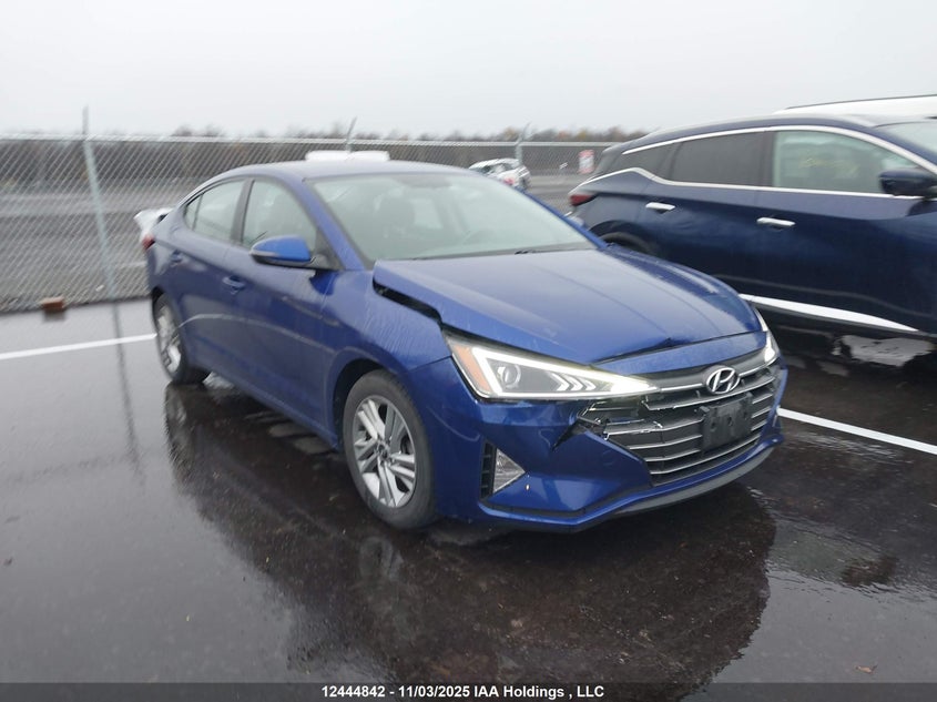 KMHD84LFXLU110001 2020 Hyundai Elantra auction photo 1