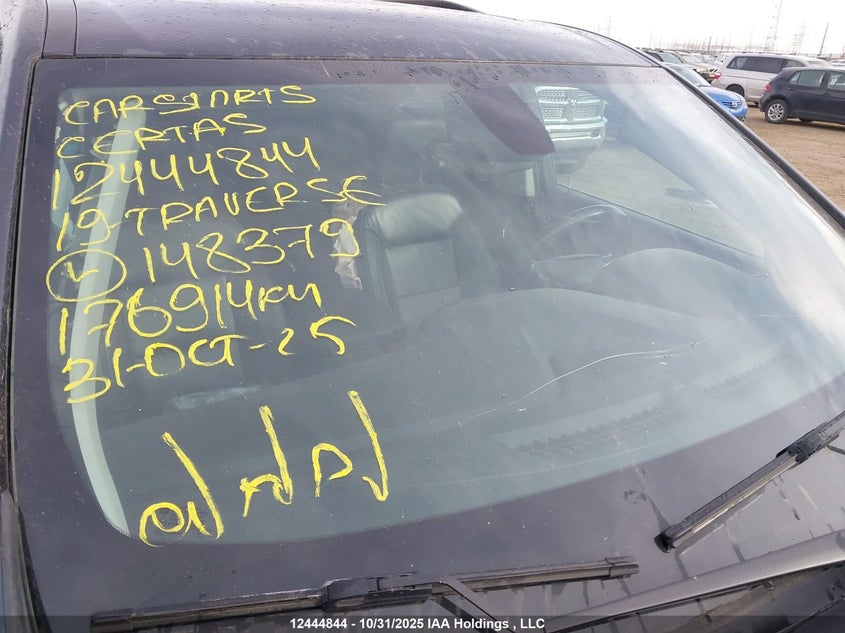 2019 Chevrolet Traverse Lt VIN: 1GNEVHKW5KJ148379 Lot: 12444844