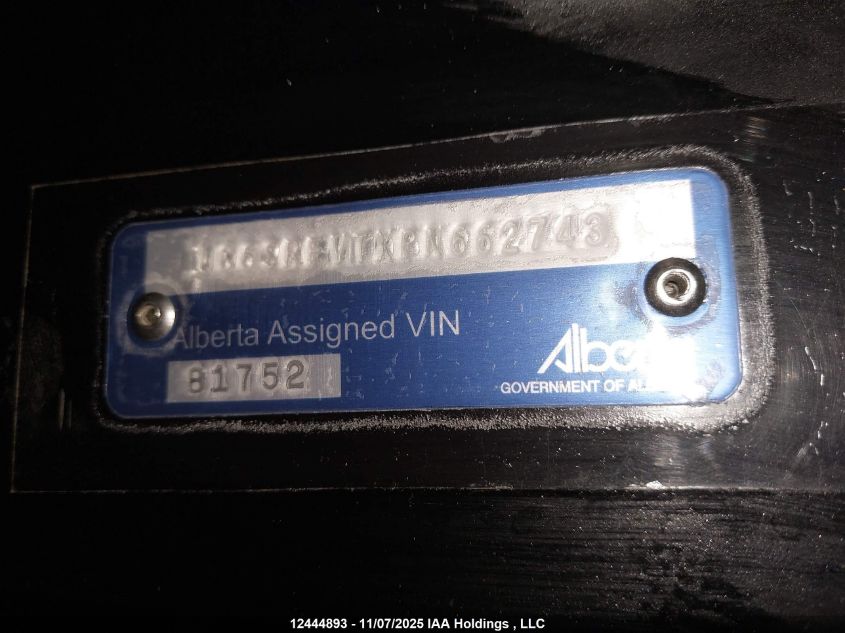 2023 Ram 1500 Sport VIN: 1C6SRFVTXPN662743 Lot: 12444893