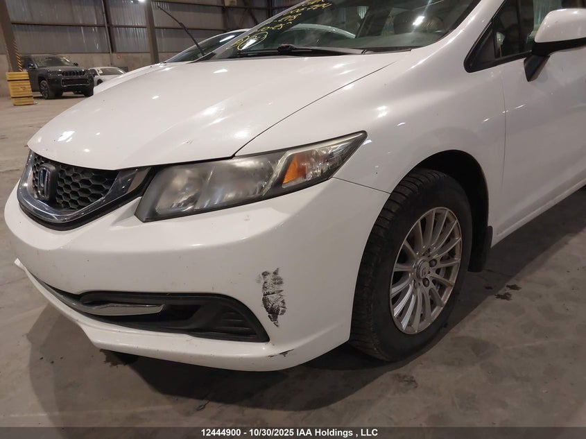 2013 Honda Civic Lx VIN: 2HGFB2E46DH006724 Lot: 12444900