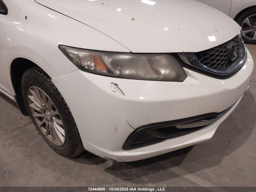 2013 Honda Civic Lx VIN: 2HGFB2E46DH006724 Lot: 12444900