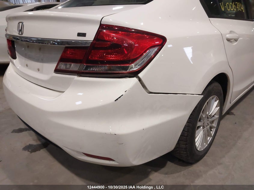 2013 Honda Civic Lx VIN: 2HGFB2E46DH006724 Lot: 12444900