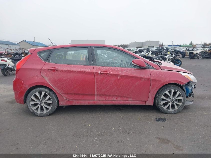 2015 Hyundai Accent Gls VIN: KMHCU5AE8FU231332 Lot: 12444944