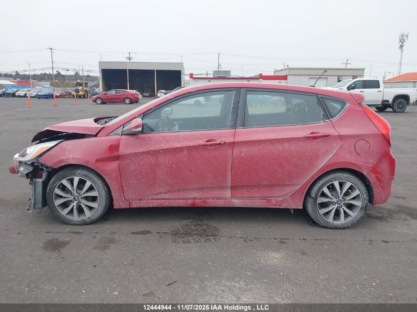 2015 Hyundai Accent Gls VIN: KMHCU5AE8FU231332 Lot: 12444944