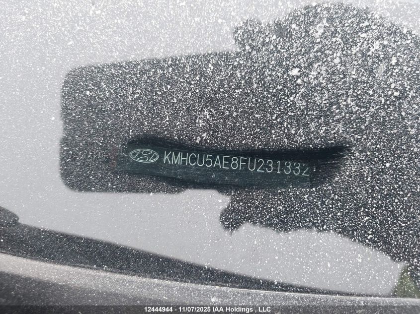 2015 Hyundai Accent Gls VIN: KMHCU5AE8FU231332 Lot: 12444944