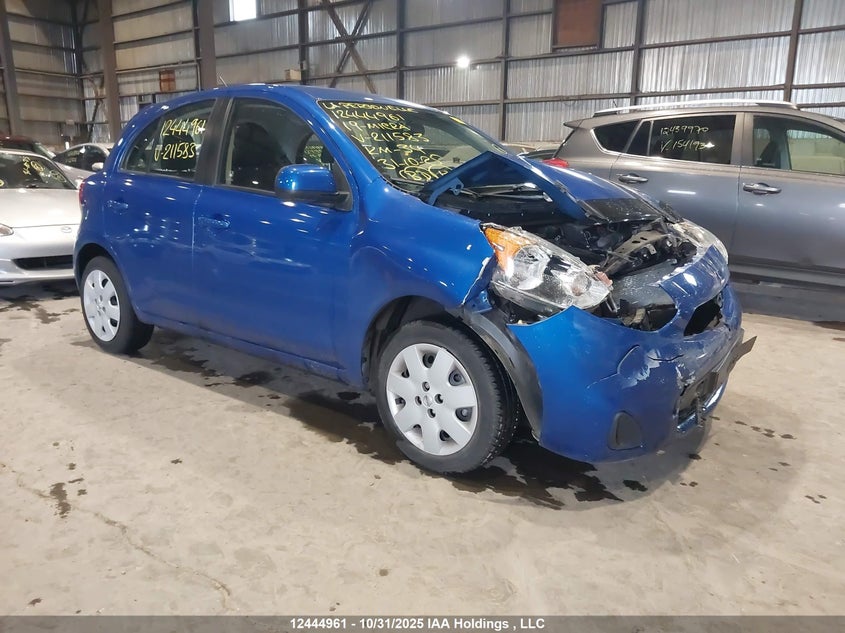 3N1CK3CP4KL211583 2019 Nissan Micra auction photo 1