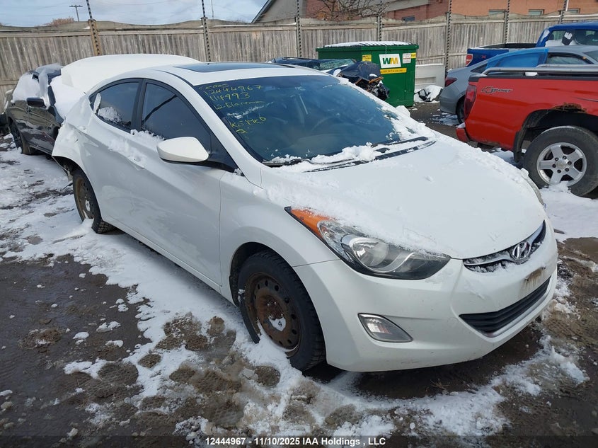 5NPDH4AE8CH114993 2012 Hyundai Elantra Gls/Limited auction photo 1