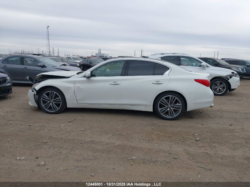 2015 Infiniti Q50 Premium/Sport VIN: JN1BV7AR7FM409102 Lot: 12445001