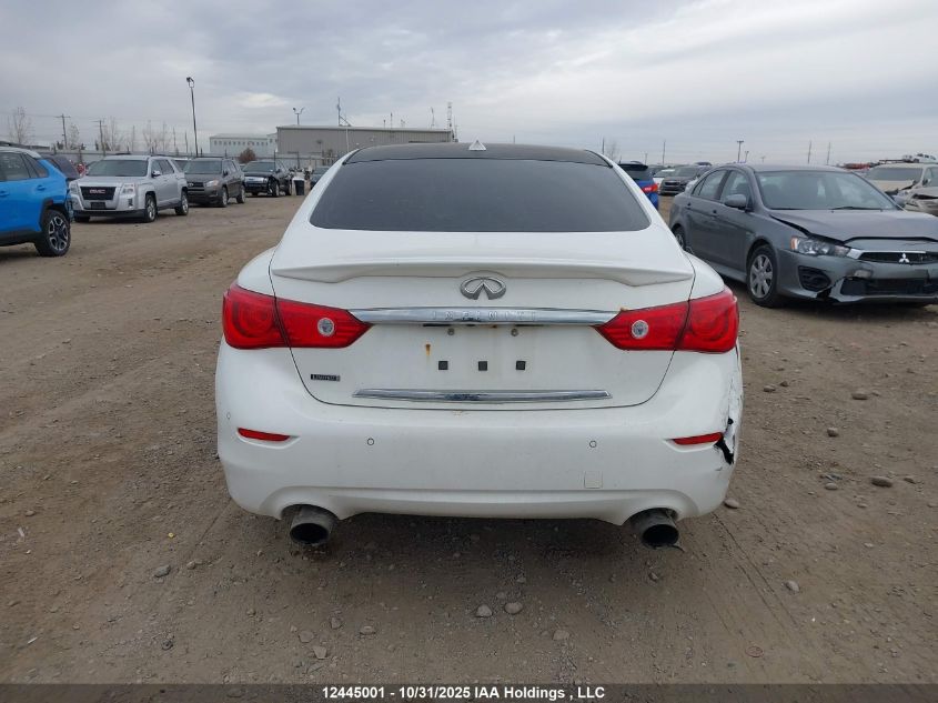 2015 Infiniti Q50 Premium/Sport VIN: JN1BV7AR7FM409102 Lot: 12445001