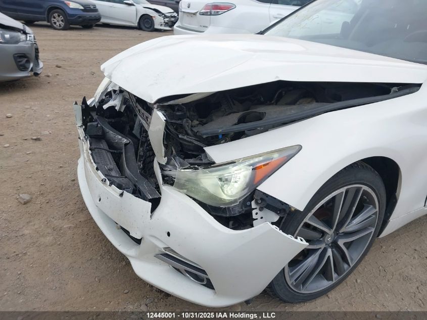 2015 Infiniti Q50 Premium/Sport VIN: JN1BV7AR7FM409102 Lot: 12445001