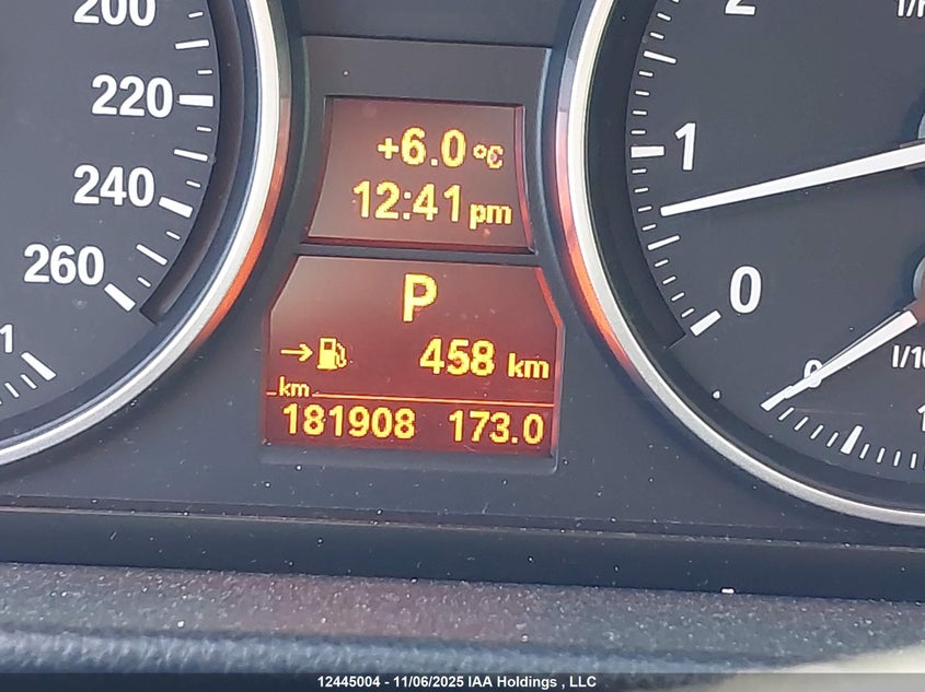 2011 BMW 328 Xi VIN: WBAPK7C55BF086508 Lot: 12445004