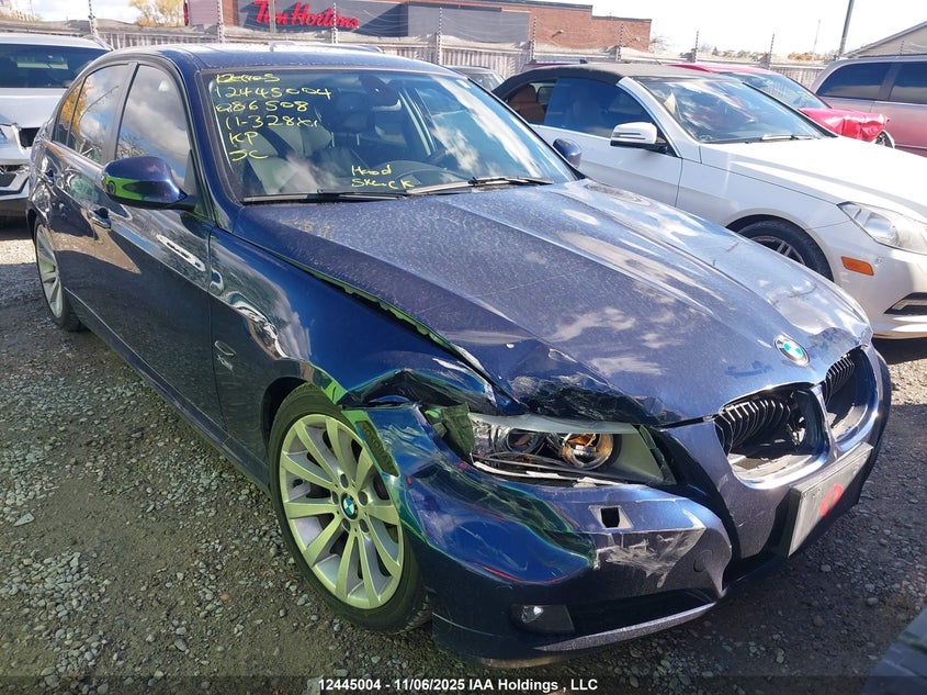 2011 BMW 328 Xi VIN: WBAPK7C55BF086508 Lot: 12445004