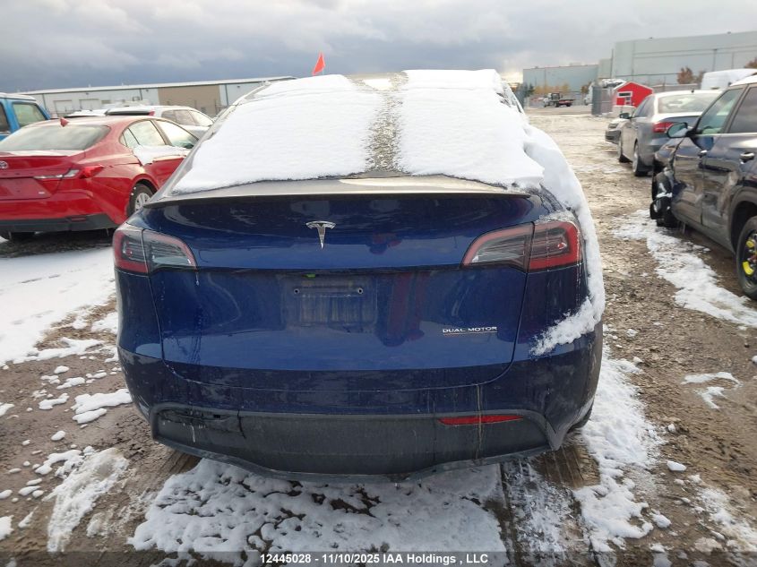 2022 Tesla Model Y VIN: 7SAYGDEF4NF309405 Lot: 12445028