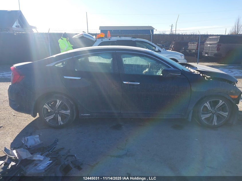 2016 Honda Civic Touring VIN: 2HGFC1F95GH106593 Lot: 12445031