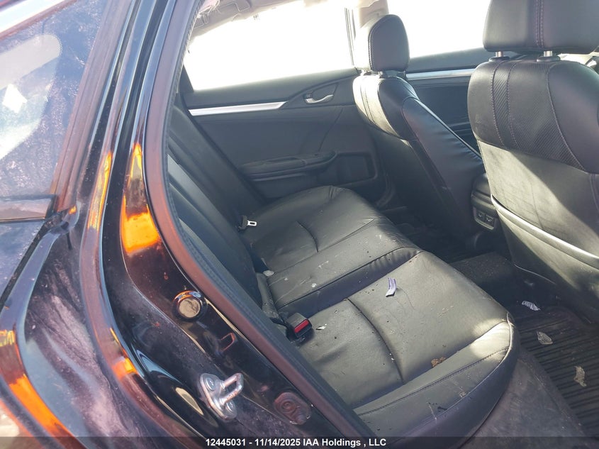 2016 Honda Civic Touring VIN: 2HGFC1F95GH106593 Lot: 12445031