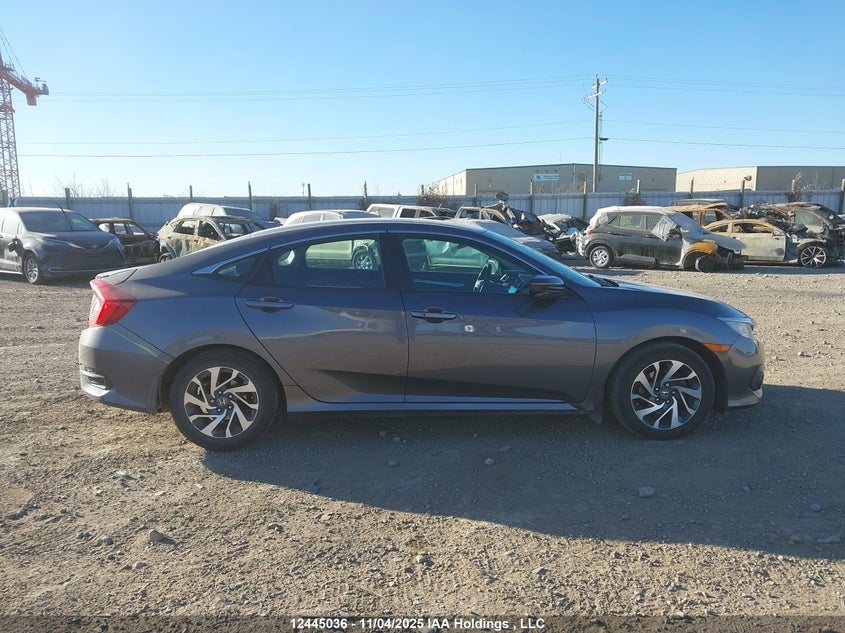 2018 Honda Civic Ex VIN: 2HGFC2F89JH022541 Lot: 12445036