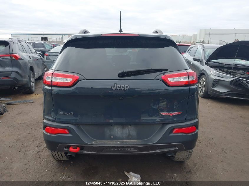 2016 Jeep Cherokee Trailhawk VIN: 1C4PJMBSXGW208928 Lot: 12445045