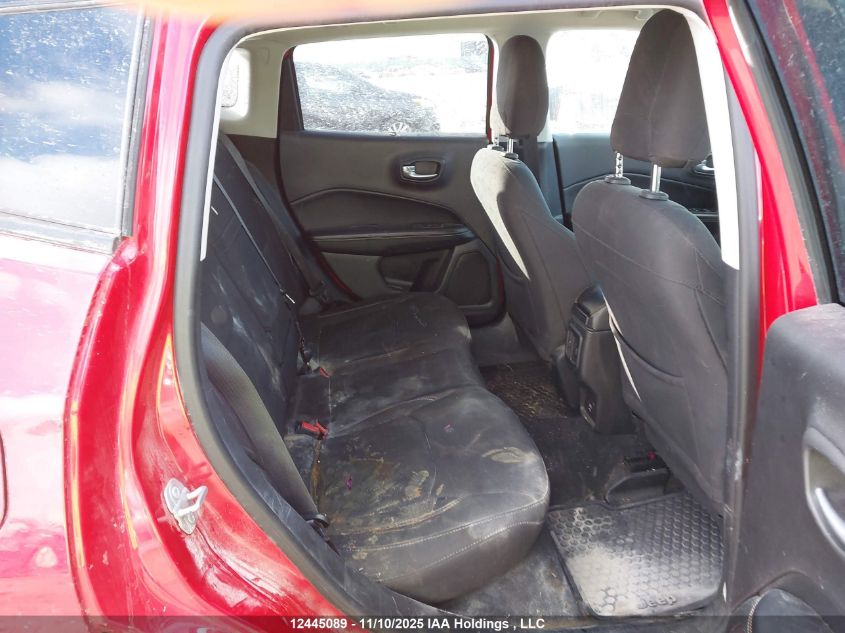 2018 Jeep Compass Sport VIN: 3C4NJDAB6JT251345 Lot: 12445089