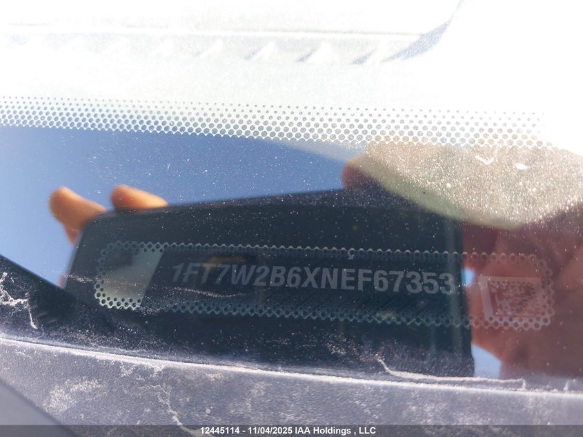 1FT7W2B6XNEF67353 2022 FORD F250 photo no. 19