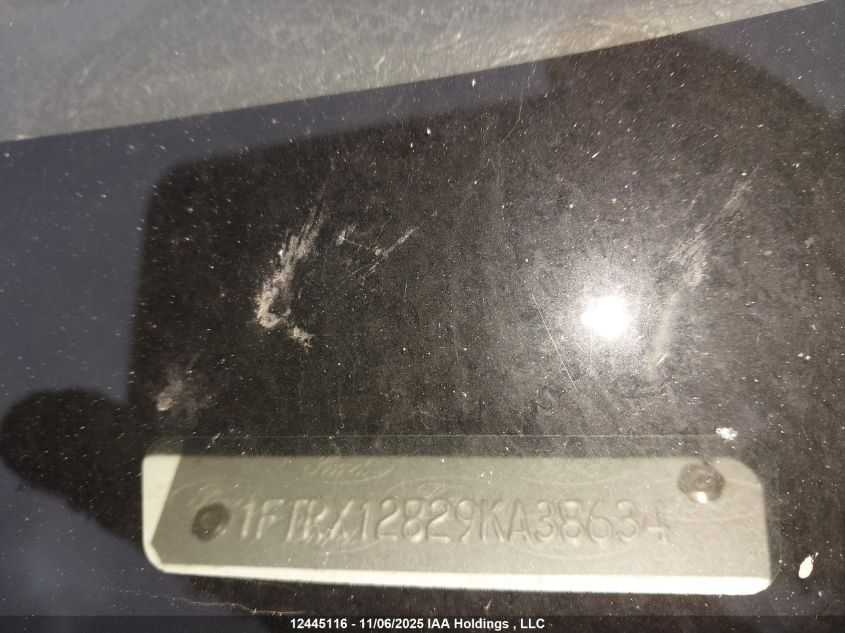 2009 Ford F-150 Stx/Xl/Xlt VIN: 1FTRX12829KA38634 Lot: 12445116