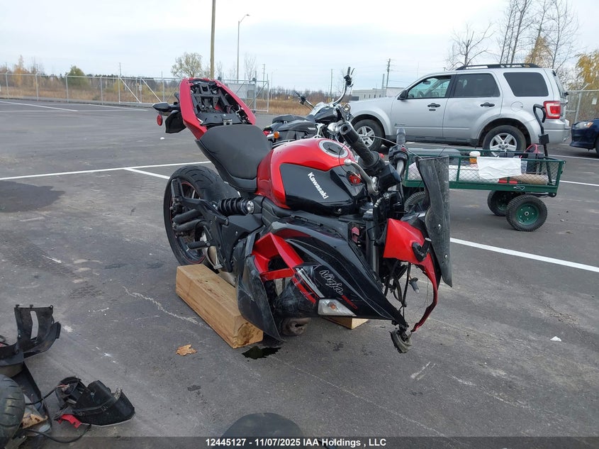 JKAEXEF19GDA29530 2016 Kawasaki Ex650 Ninja auction photo 1