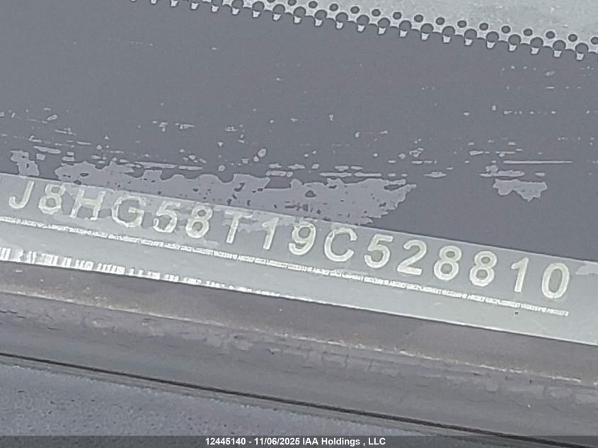 2009 Jeep Commander Limited VIN: 1J8HG58T19C528810 Lot: 12445140