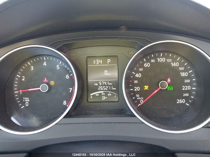 2017 Volkswagen Jetta S VIN: 3VW2B7AJ2HM406256 Lot: 12445153