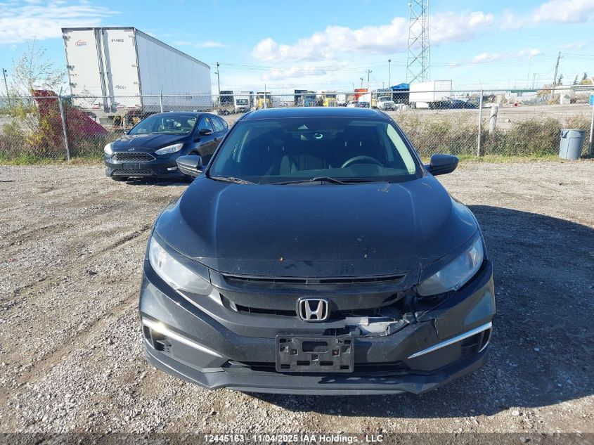 2019 Honda Civic Lx VIN: 2HGFC2F51KH035307 Lot: 12445163
