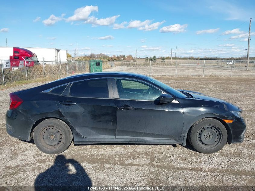 2019 Honda Civic Lx VIN: 2HGFC2F51KH035307 Lot: 12445163