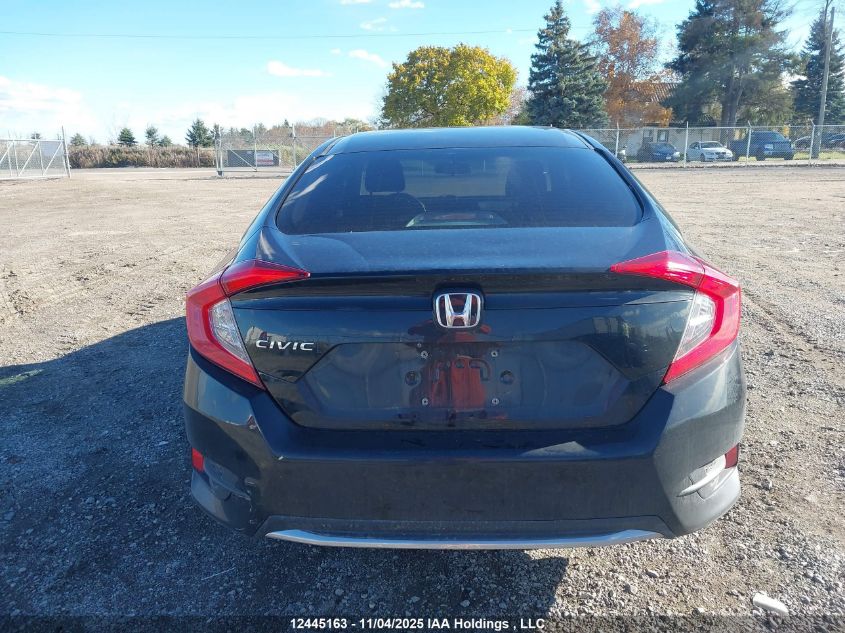 2019 Honda Civic Lx VIN: 2HGFC2F51KH035307 Lot: 12445163