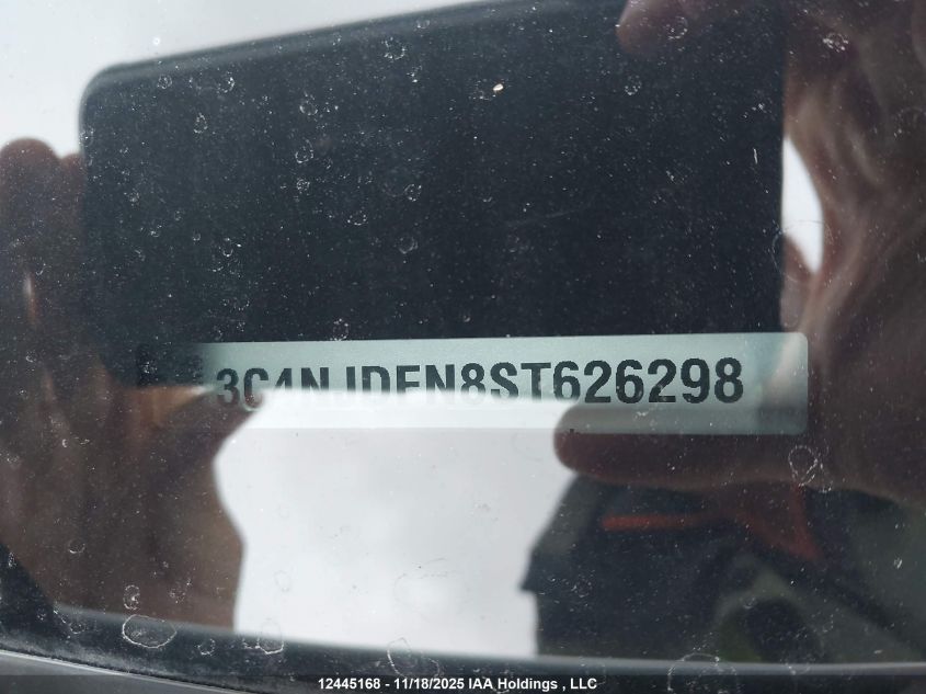 2025 Jeep Compass Altitude VIN: 3C4NJDFN8ST626298 Lot: 12445168