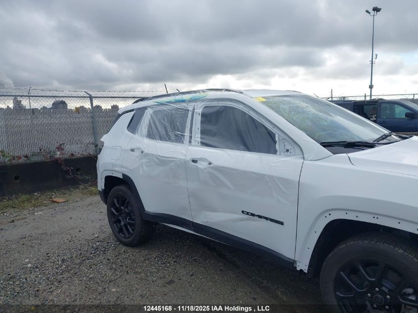 2025 Jeep Compass Altitude VIN: 3C4NJDFN8ST626298 Lot: 12445168