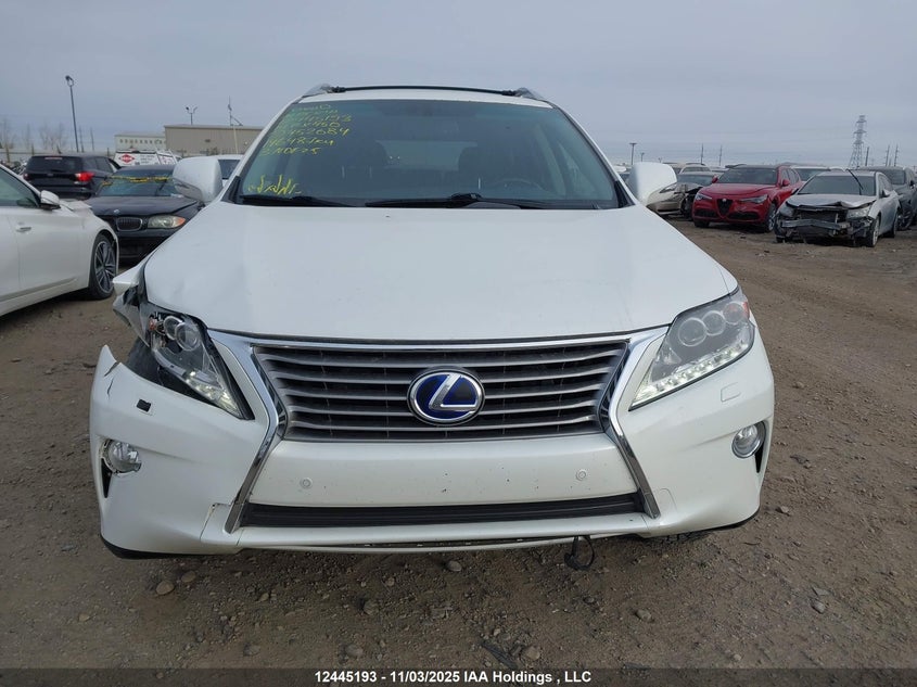2014 Lexus Rx 450 VIN: JTJBC1BA6E2452684 Lot: 12445193