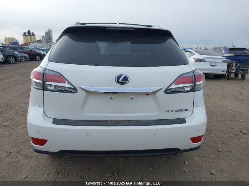 2014 Lexus Rx 450 VIN: JTJBC1BA6E2452684 Lot: 12445193